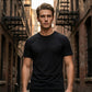 Herren Classic T-Shirt mit Rundhalsausschnitt – bequem, atmungsaktiv & vielseitig