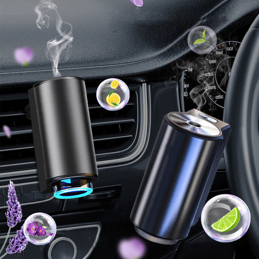 ✨50 % RABATT🚗💨 Intelligenter Auto-Lufterfrischer – 3x10ml Natürliches Parfüm, 45 Tage langanhaltend – Automatische Duftverteilung für frischen Innenraum