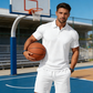 ✨🔥Zweiteiliges Sommer-Set für Herren aus Polohemd und Shorts