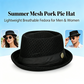 🧢 50% RABATT! ☀️ Atmungsaktive Mesh Fedora Hut – Leicht & UV-schützend – Perfekt für Herren & Damen, ideal für Outdoor-Aktivitäten, Strand oder Reisen – stilvoller Sonnenschutz mit Komfort 🎩✨