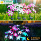 Solarbetriebene Lilien-Gartenleuchten