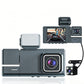 📹 NUR FÜR BEGRENZTE ZEIT: 50% RABATT! ✨ 3-Kanal-Dashcam in 1080p – Kamera für vorne, hinten und den Innenraum, mit Wi-Fi ✨