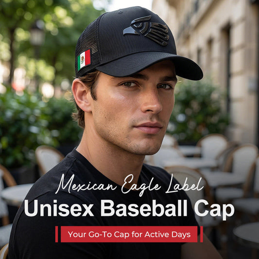 Unisex-Baseballkappe mit „Mexican Eagle“-Logo