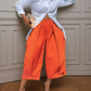 👖 BEFRISTET 50% RABATT! ✨ Damen Weite Hose – Falten, Elastische Taille, 7 Farben, S-2XL 🍁