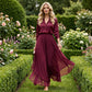✨Damen Chiffon-Hose mit weitem Bein – Asymmetrisch & Elegant ✨ Für Alltag & Urlaub