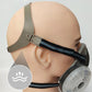 Aktivkohle-Anti-Staub-Doppeltank-Gasmaske