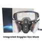Aktivkohle-Anti-Staub-Doppeltank-Gasmaske