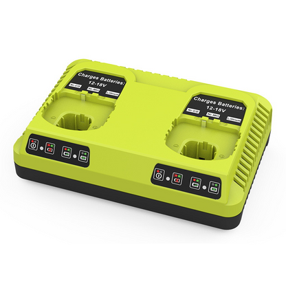⚡Dual Port 40V Lithium Battery Charger for Power Tools✨