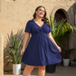👗 50% RABATT! ✨ Elegantes V-Ausschnitt-Kleid mit gedrehtem Vorderteil & Taschen – Figurumschmeichelnd, vielseitig & bequem – perfekt für Büro, Alltag oder besondere Anlässe – femininer Look mit praktischen Details 🌸👜