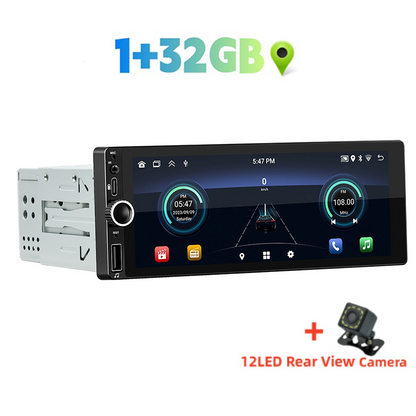 Intelligentes Autoradio mit WLAN, GPS-Navigation und Rückfahrkamera
