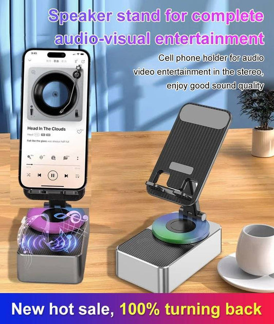 🔊 50% RABATT! 🔋 Bluetooth-Lautsprecher, Powerbank & Handyhalter – 3-in-1 für Auto & Schreibtisch – Freisprecheinrichtung, schnelles Laden & kompaktes Design – ideal für Navigation, Musik & Telefonieren 🚗