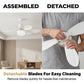 🌀✨2-in-1-LED-Deckenventilator mit Kühlfunktion