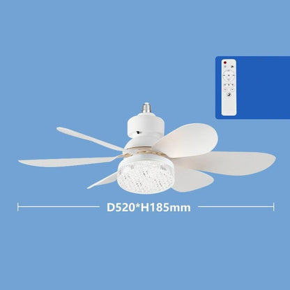 🌀✨2-in-1-LED-Deckenventilator mit Kühlfunktion