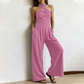 💃Eleganter Jumpsuit mit gekreuztem Neckholder-Ausschnitt🔥