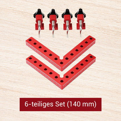 📐 Aluminium-Winkel & 90°-Spannblock-Set – vielseitig für Holzverbindungen, Rahmen & DIY-Projekte 🪚