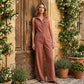 ✨🔥Ärmelloser Jumpsuit für Damen mit Knopfleiste und weitem Bein