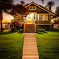 🏡🪵Roll-Out Wooden Garden Pathway