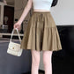 👗🏃Damenrockhose mit hoher Taille, weitem Bein und Rüschen (Culottes)
