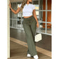 ⏳Zeitlich begrenzter 50% Rabatt⏰Damen Hochbund Straight-Leg Hose👖