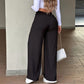 ⏳Zeitlich begrenzter 50% Rabatt⏰Damen Hochbund Straight-Leg Hose👖
