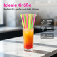 🥤2-In-1 LöFfel-Trinkhalme