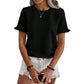 ✨👕Elegantes Damen-Rüschenärmel-Sommeroberteil