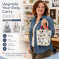 👜🌺 Niedliche Handtasche mit Punkten – leicht & geräumig, ideal für Sommer, jetzt −50%