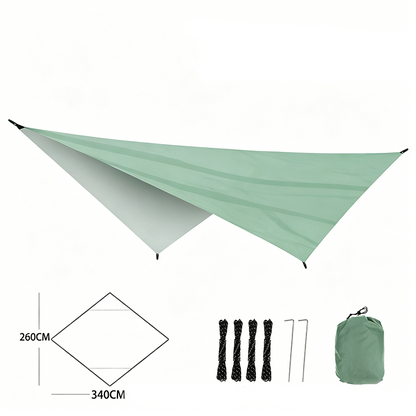 📢📢50% RABATT!! ⏰Tragbares Diamant-Camping-Tarp Sonnenschutz