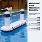 🏖️🏐Aufblasbares Raketen-Wasser-Volleyballnetz-Set💦