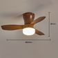 🌀 50 % RABATT! 💡 Deckenventilator mit E27-Fassung – Leiser 2-in-1-LED-Ventilator mit Fernbedienung – Kühlung und Licht in einem 🏠