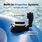 ☀️🏖️Motorisierte aufblasbare Pool-Liege mit Propeller