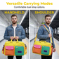 🎒 JETZT 50% RABATT! 🏆 Lässige Colorblock-Reisetasche – Geräumig & langlebig – Perfekt für Gym, Reisen oder Wochenendtrips – Leicht mit Tragehenkeln 🧳
