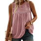 ✨🎽Damen ärmelloses Tank-Top mit Spitzenbesatz🌸