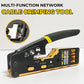 🔧 Multifunktions-Netzwerkzange für RJ45 – Durchgangs-Crimper für Cat5/Cat6, präzise & robust für Netzwerktechnik & Heimwerker 🛠️