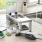 🥕 Multifunktionaler Gemüsehobel mit 8/9 Klingen & 1650 ml Auffangbehälter