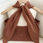 🥳 50% RABATT! 🥳 Damen Sommer Crossover Neckholder-Top💕