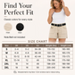 🩳 50% RABATT! ☀️ Damen Mid-Rise Cargo-Shorts – Atmungsaktiver Baumwollmix, viele Taschen & Used-Look – Perfekt für den Sommer & lässige Outfits 🤎
