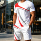 👕 50% RABATT! ☀️ Herren lässiges Sommer T-Shirt & Shorts 2-teiliges Set – Atmungsaktiv & bequem – Perfekt für warme Tage, Freizeit oder Reisen – lässiger Look mit hohem Komfort 🩳✨