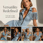 ✨🔥Damen Vintage Kunstwildleder Fransen-Kleid