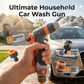 🔥 Solange der Vorrat reicht – 40 % Rabatt! 🎉 Hochdruck-Wasserpistole für Autowäsche & Garten – Einstellbarer Strahl, rutschfester Griff & universelle Anschlüsse