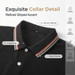 👔 Herren Poloshirt mit Kontrastkragen ☀️ Schnell Trocknend, Bequem & Ideal für Sommer und Freizeit