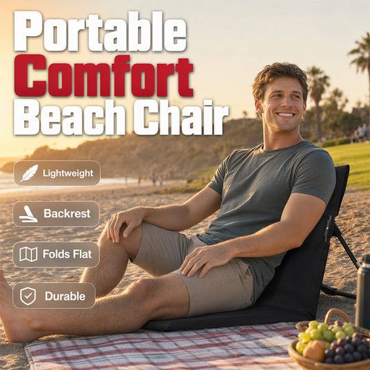 🎉New Arrival! Limited Time 60% Off⏰Portable Outdoor Folding Chair Ground Seat