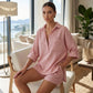 ✨🔥Damen Lockeres Oberteil & Shorts 2-teiliges Set