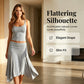 🌸 50% RABATT JETZT! 🌸 Schickes Zweiteiliges Set – Schmeichelhafte Silhouette, Hochwertiger Weicher Stoff, Vielseitiger Tag-zu-Nacht-Stil 👗✨