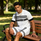 👕🩳 Herren Sommer 2-teiliges Sport-Set – 50% RABATT! Atmungsaktiv, leicht, perfekt für Gym, Laufen & Alltag. ☁️☀️