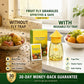 ❄️Sommerfrische 50% Rabatt!🌿Wiederverwendbare Fliegenfalle mit Lockstoff – Insektizidfreier Fruchtfliegenfänger für Küche, Terrasse & Garten