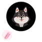 🐱🐶Anti-Verlust Haustier Leuchthalsbandprojektor mit Rassenmustern✨