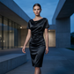 Women's Elegant Satin Ruched Bodycon Dress 💎 Slip into Silk-Kissed Confidence – Ruched to Flatter, Cut to Impress ✨
