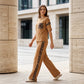 👗 50% RABATT! 🐆 Damen Leopardenmuster Patchwork 2-teiliges Set – Top & Shorts im wilden Animal-Look – Perfekt für Sommer, Party oder einen mutigen Streetstyle – bequem & auffällig 🔥🌸✨
