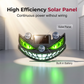 🔥 50% RABATT! 😈 Solar LED Auto-Warnlicht „Teufelssauge“ ✨ Vibrationssensor, USB- & Solar-Aufladung, Universell für PKW & LKW